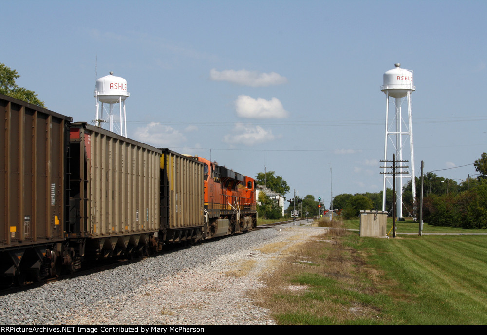 Northbound Baldwin empties